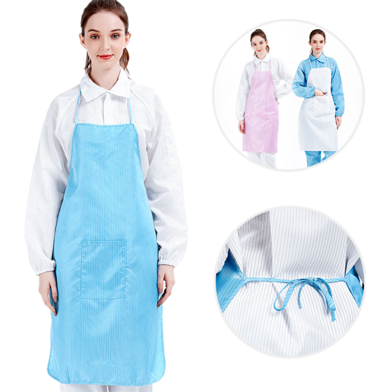 ESD polyester apron